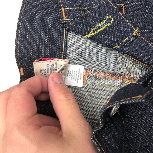 Brand New Vintage True Religion Embroidered Jeans Size 36 JOEY - Picture 7 of 14